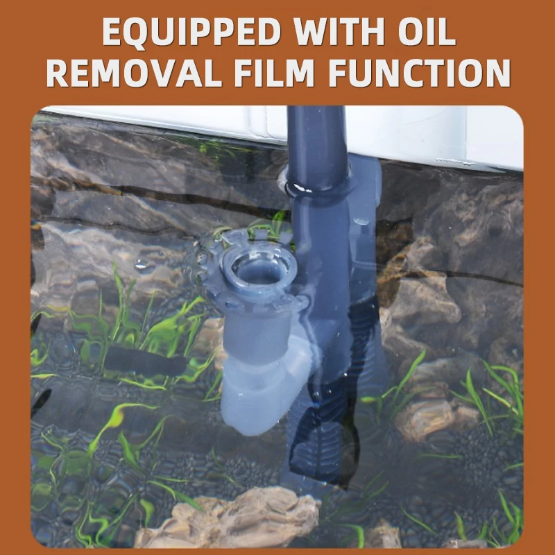 Внешний бесшумный фильтр для аквариума настенный с ведром маленький внешний