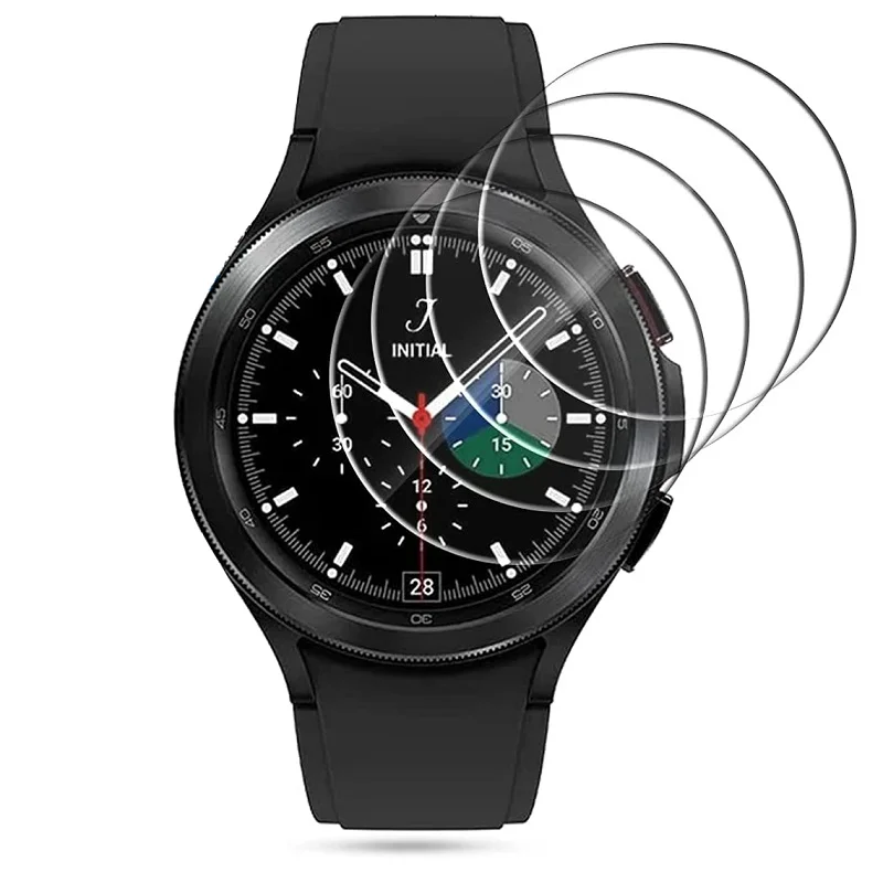 

3Pcs Tempered Glass Film For Samsung Galaxy Watch 4 44 40mm Watch4 Classic 46 42mm HD Clear Film Screen Protector Accessories