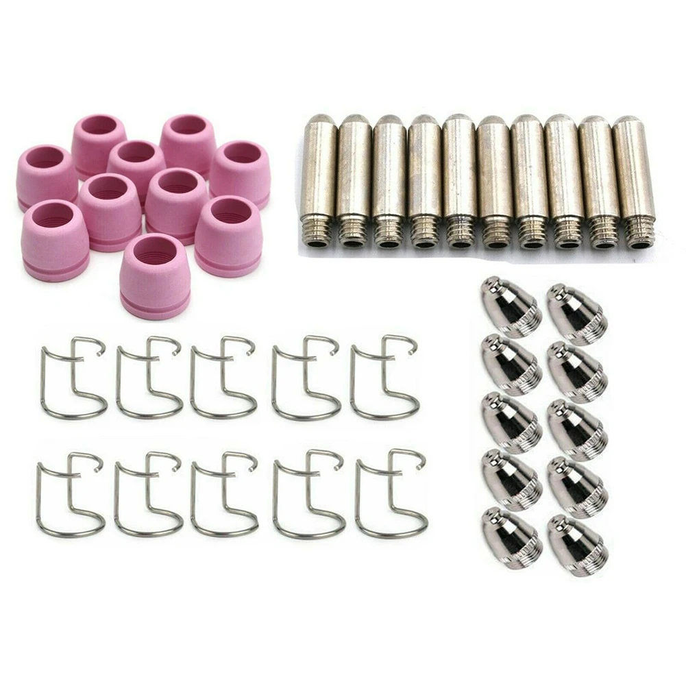 

Torch Nozzle Plasma Cutter AG-60 Ceramic Copper Plasma Cutter Consumables