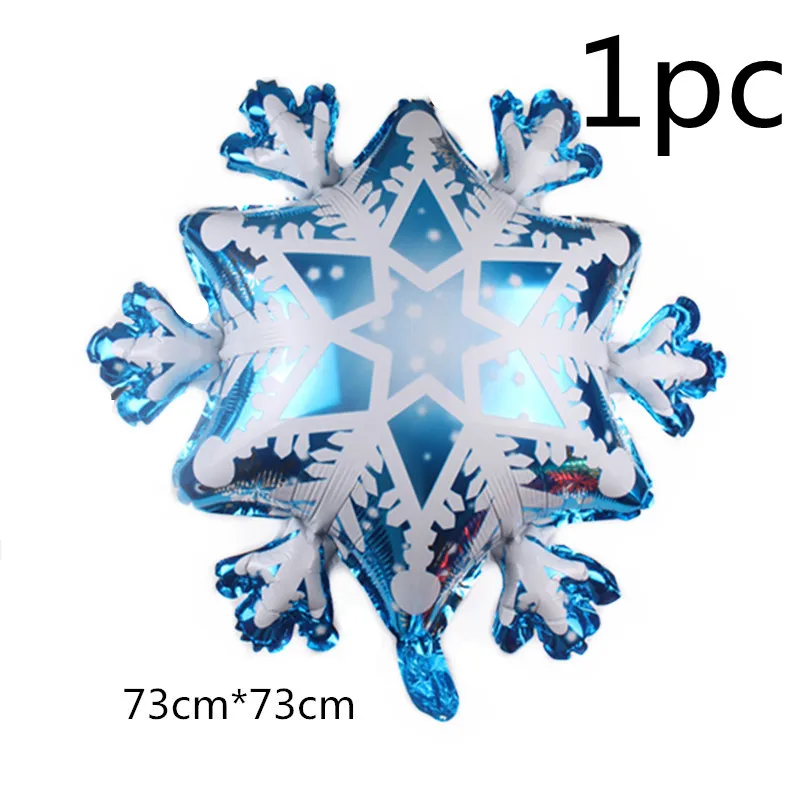 Гелиевый шар снежинка прозрачный YHZNXH