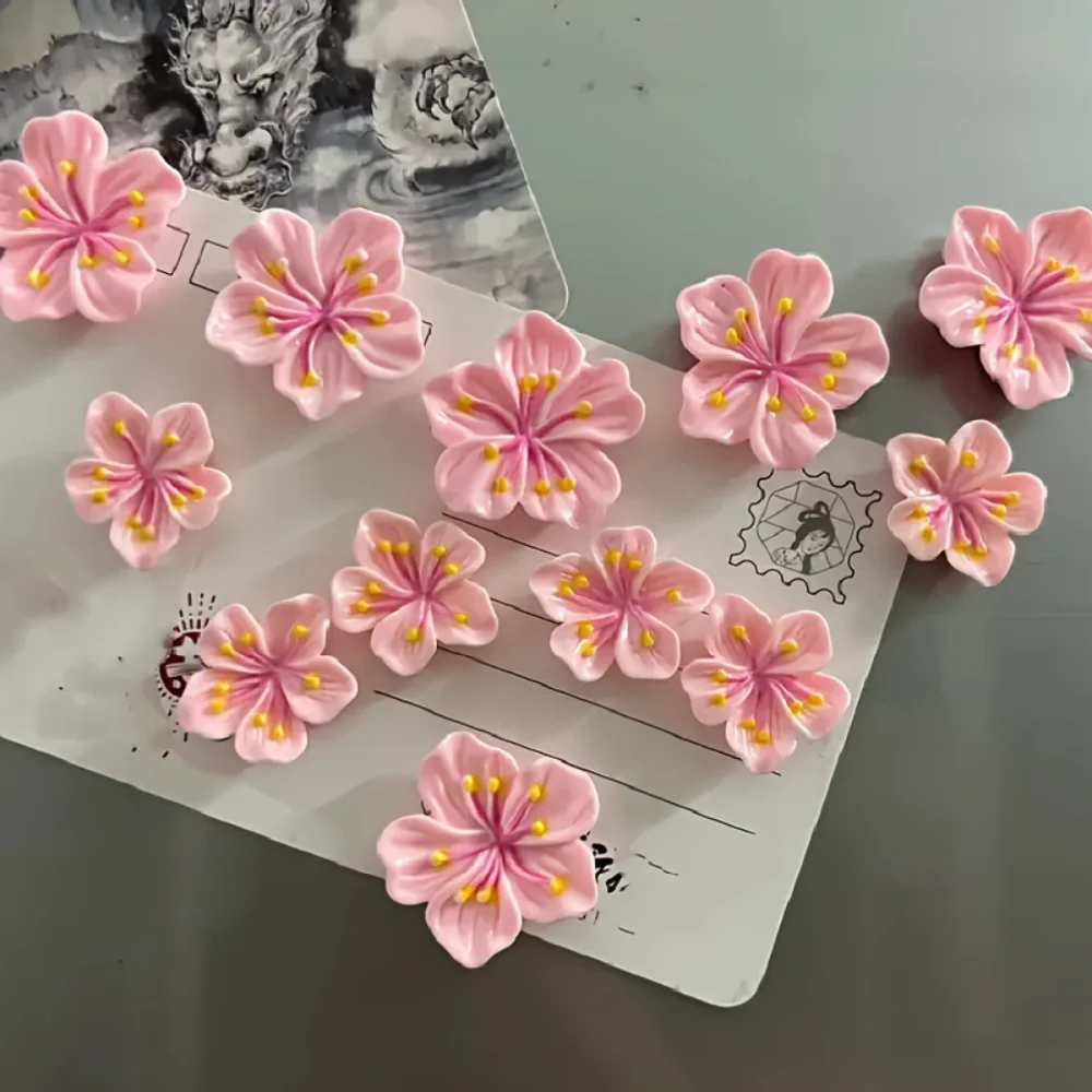 

Магнитные наклейки цветы 12 шт.