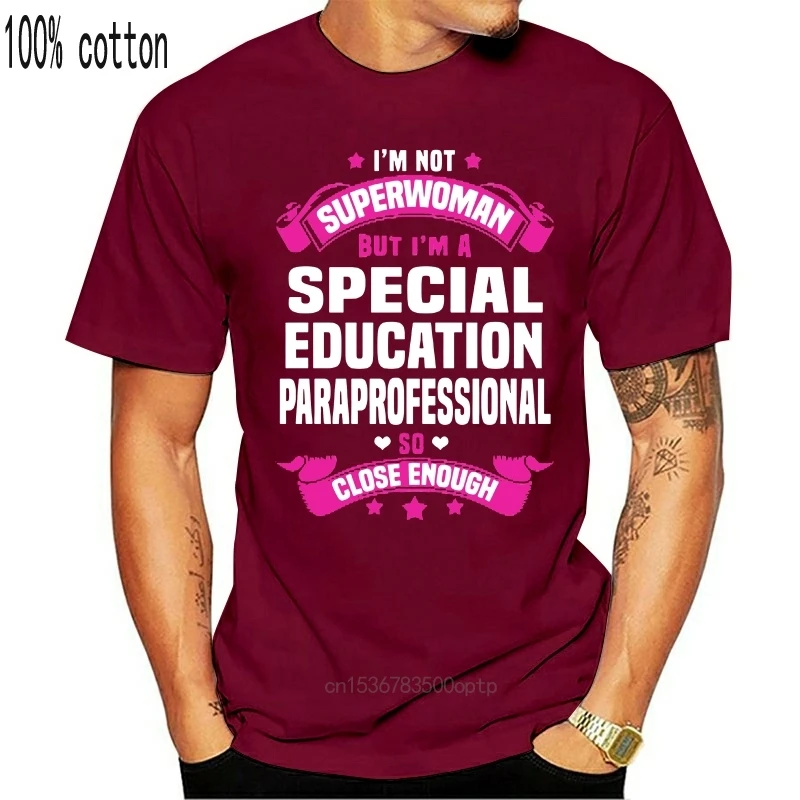 

Men T Shirt Special Education Paraprofessional Women t-shirt