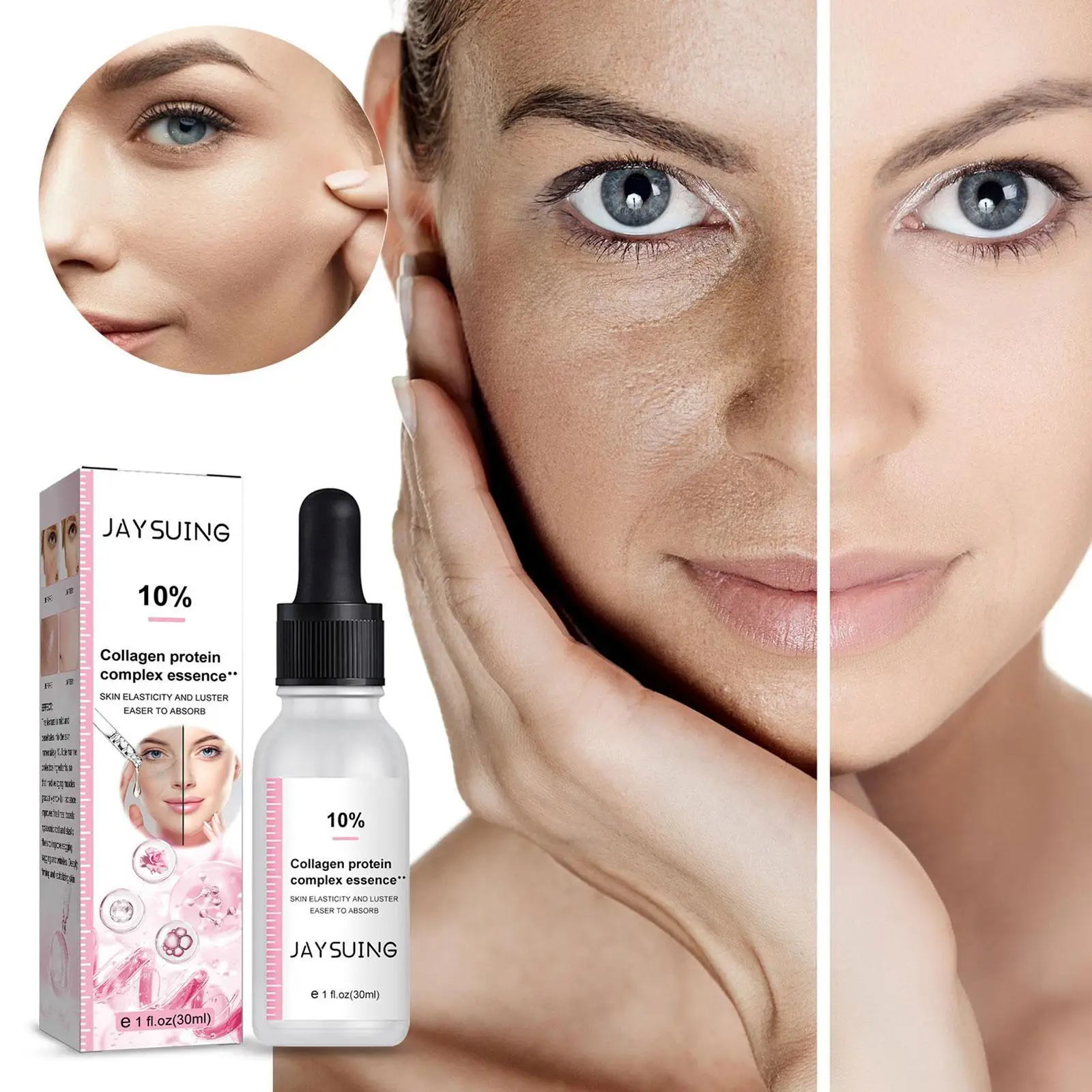 

Wrinkle Removal Collagen Serum Lifting Firming Anti-aging Facial Repair Essence Moisturizing And Smooth Skin Care