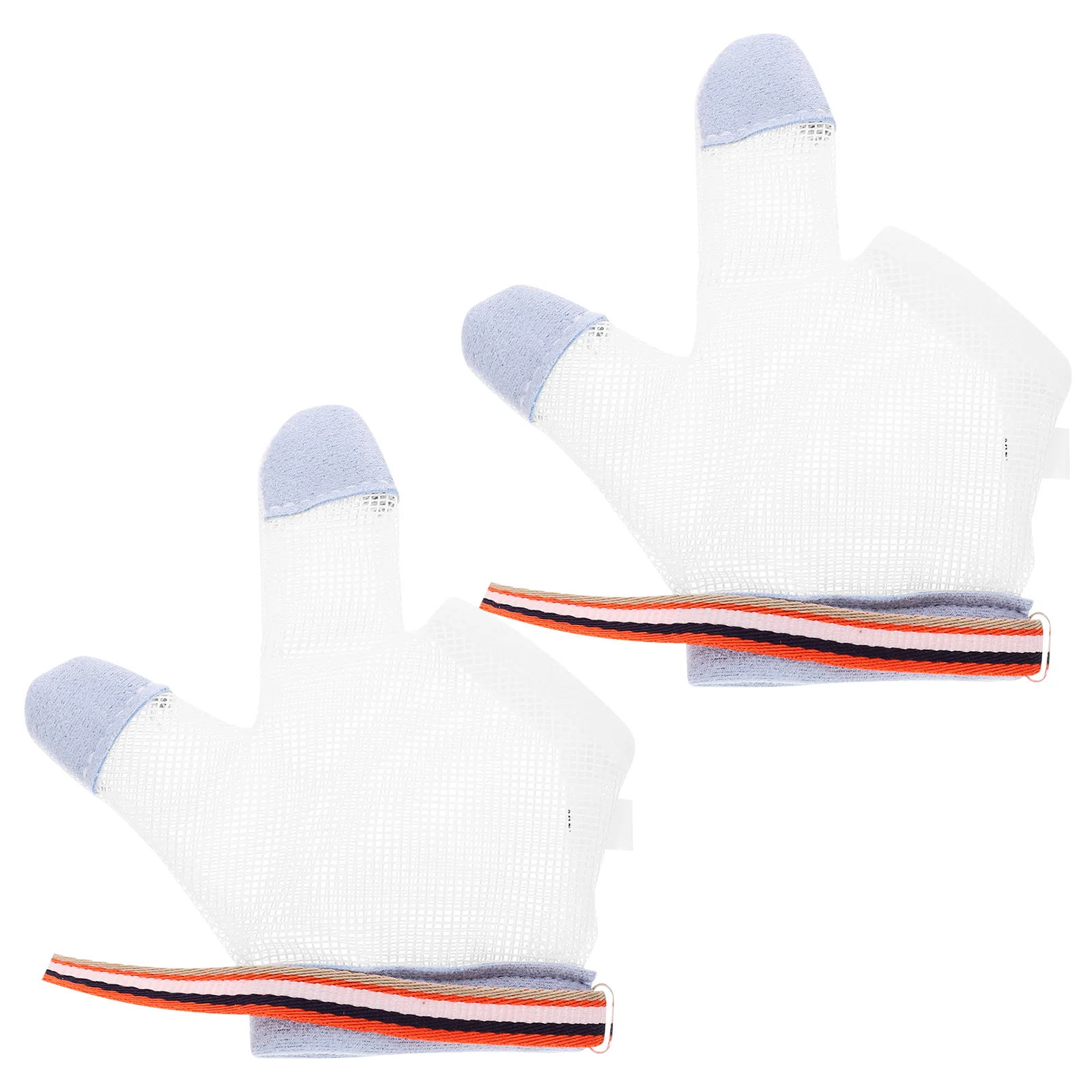 

Baby Teething Gloves Nylon Half-Finger Baby Gloves Chewable Newborn Nursing Teether Infant Sucking Fingers Toy