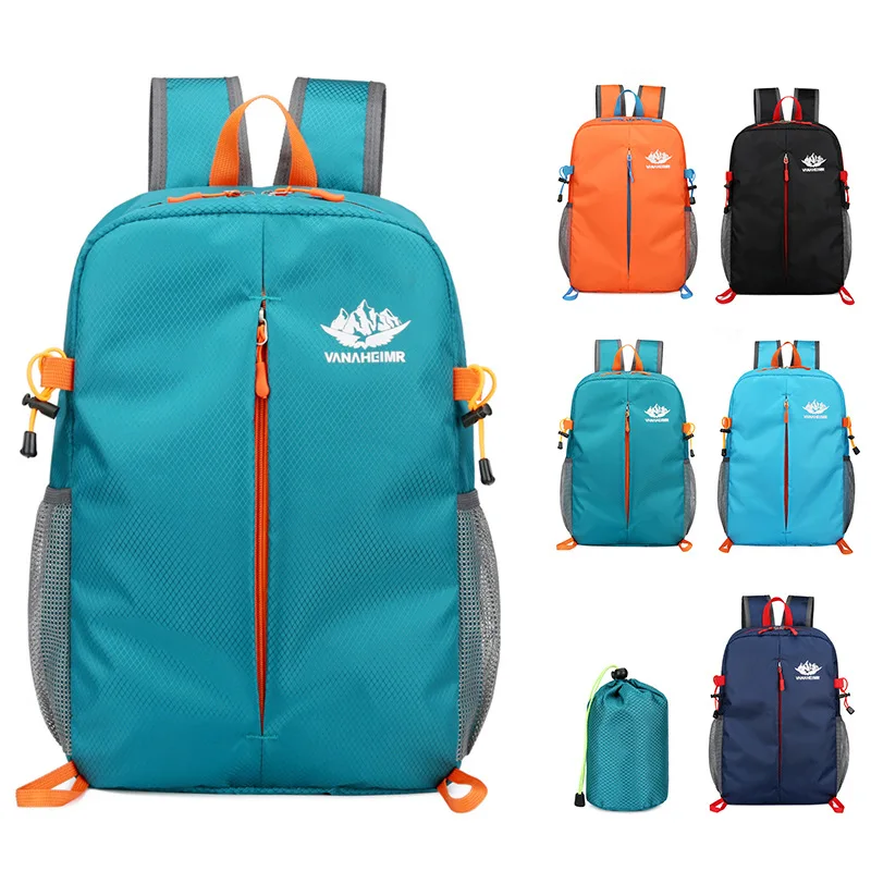 New Men Women Traveling Bag  Outdoor Folding Package Travel Leisure Backpack Portable Large Capacity Backpack Bag Students