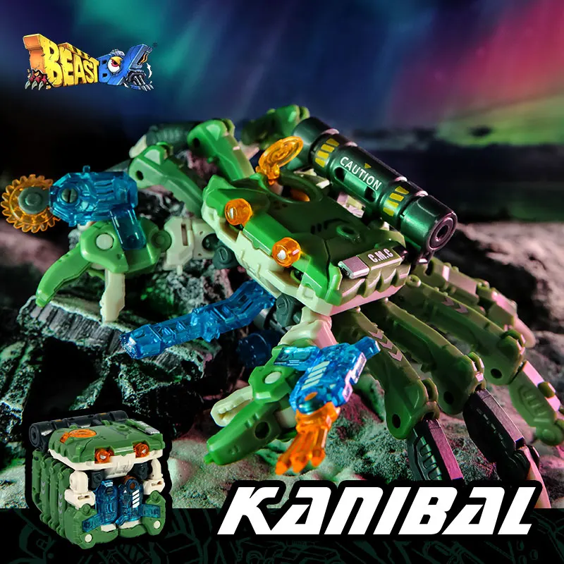 

52 игрушки, серия Beastbox BB16 KANIBAL, трансформирующиеся игрушки для игры, модная сборка Mecha Hand Do, экшн-фигурки