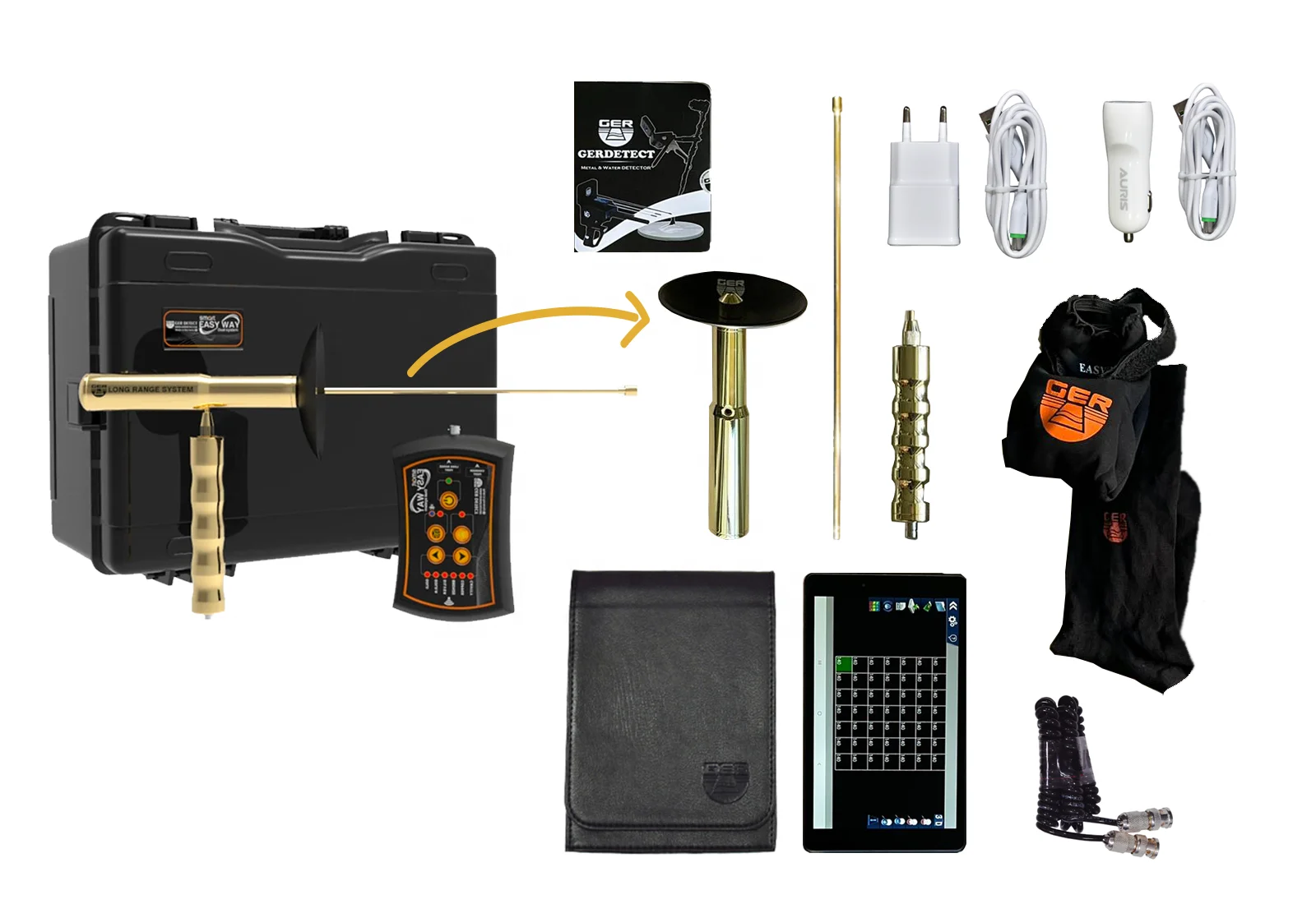 

Летняя распродажа, скидка на новый оригинальный наружный детектор обнаружения металла, простой способ умного двойной системы, 3D Профессион...