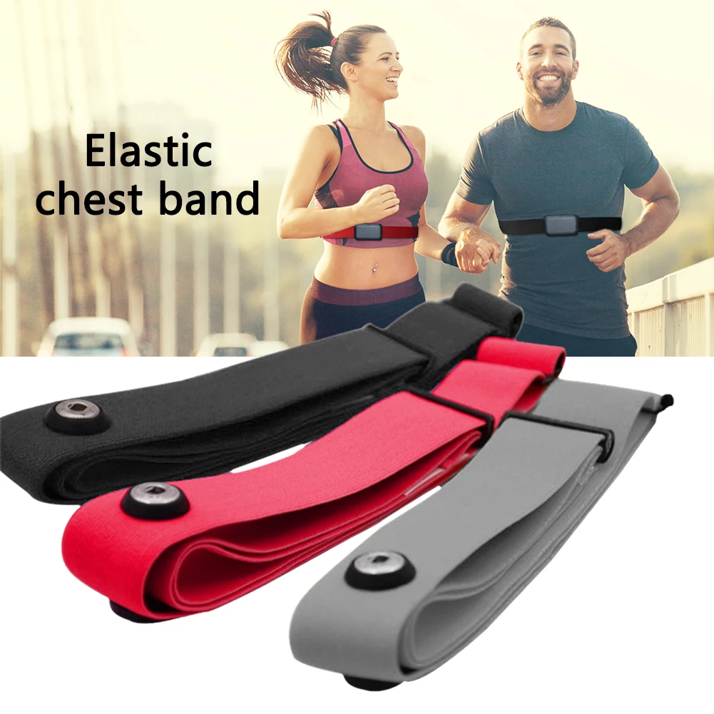 

Эластичный нагрудный ремень, ремень для унисекс для бега, фитнеса, беспроводной пульсометр для Bluetooth, Регулируемое спортивное оборудование