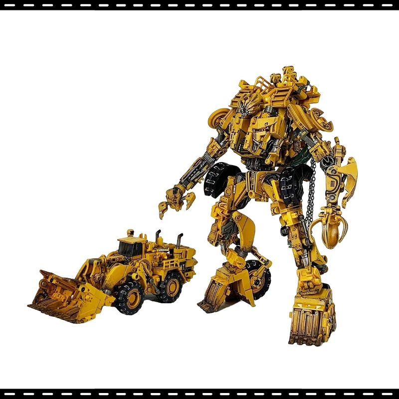 

Anime Peripherals Transformers DS05 Destroyer Shoveler Devil Saviour Landslide Construction Pie Transformers Model Gift