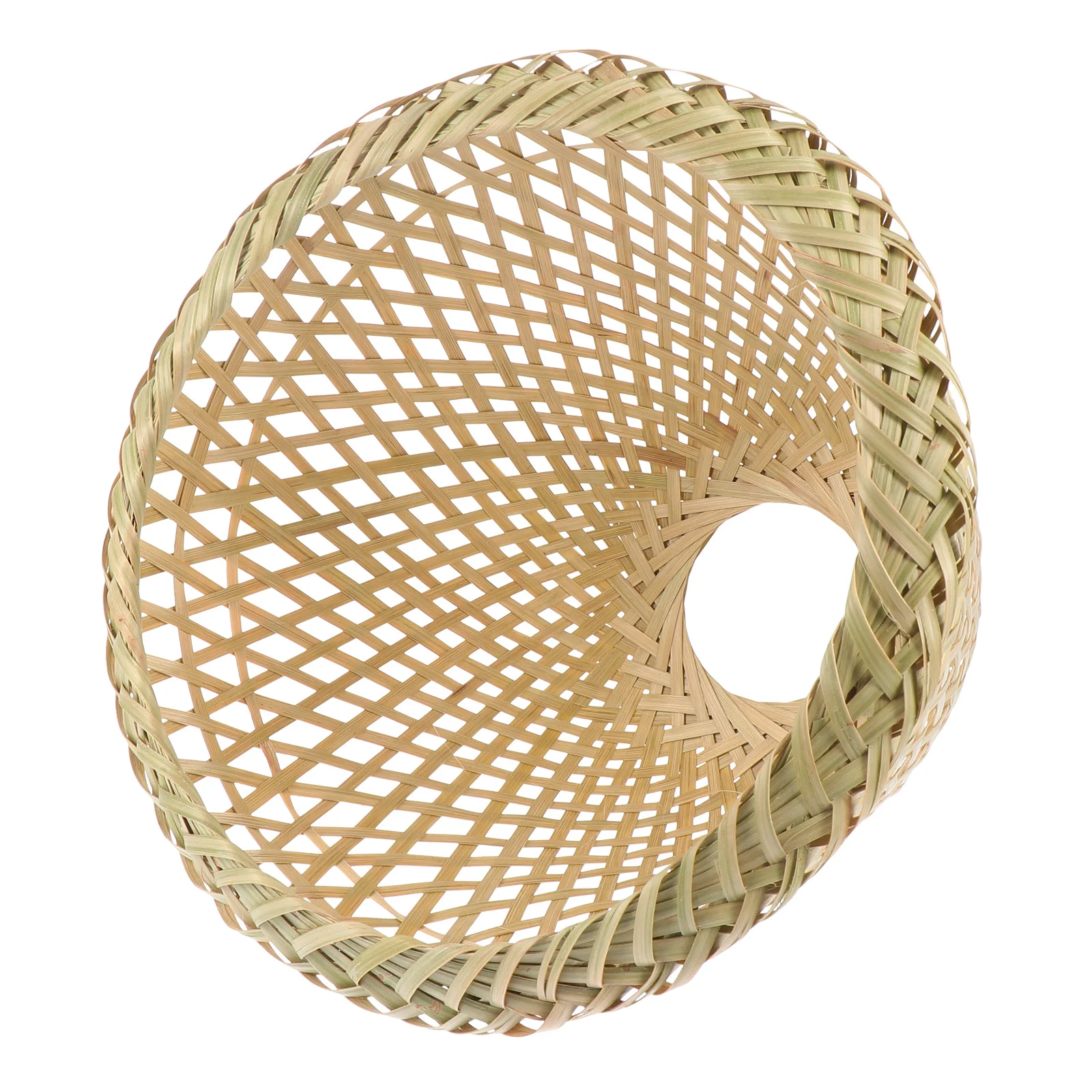 

Lamp Shade Light Pendant Rattan Lampshade Woven Cover Ceiling Shades Chandelier Hanging Wicker Cage Replacement Basket Drum