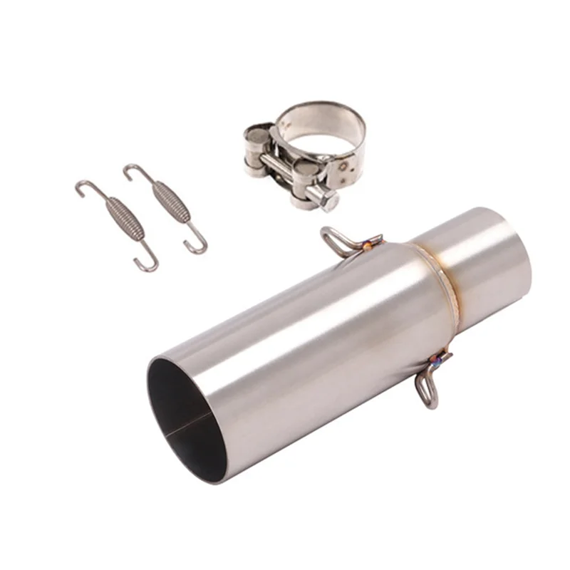 

Motorcycle Exhaust Middle Link Pipe -on for MP3 125 2008-2014 BEVERLY 125 300 2009-2016 X10 125 2012-2016