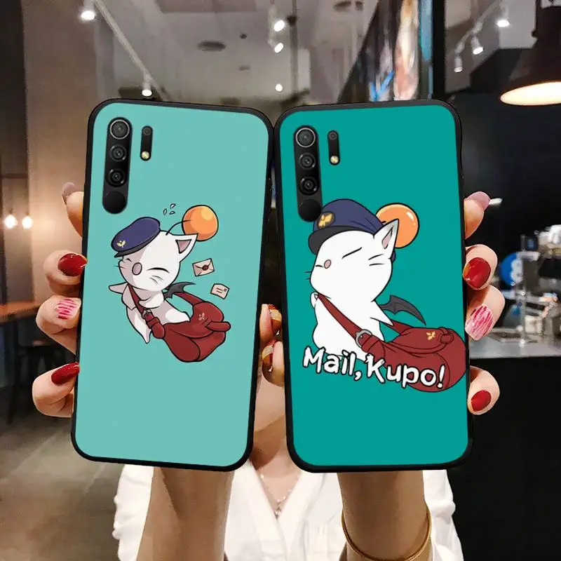 

Final Fantasy Moogle Phone Case For Xiaomi Mi Redmi Note 7 8 9 pro 8T 9T 9S 9A 10 Lite pro