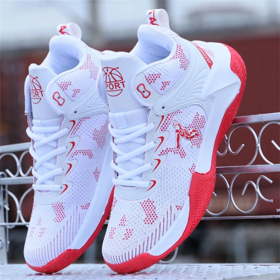 KaiJun Men's Basketball Shoes Breathable Anti-slip Basketball Sneakers Man Women Gym Outdoor Boots Kids Casual Sports Sneakers