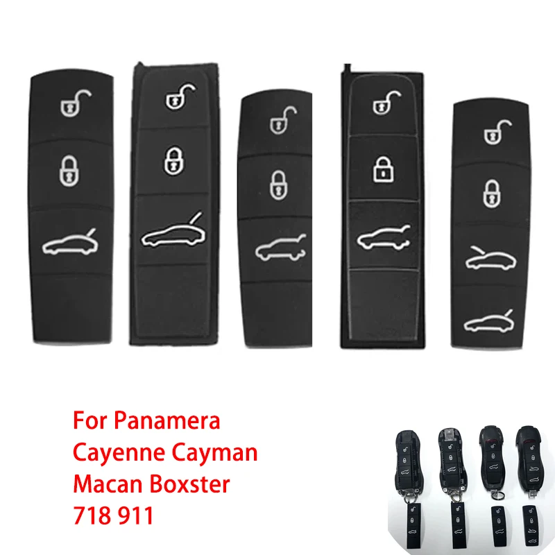 Для кнопок на ключе от автомобиля Pad заменить подходит для Panamera Cayenne Cayman Macan Boxster 718