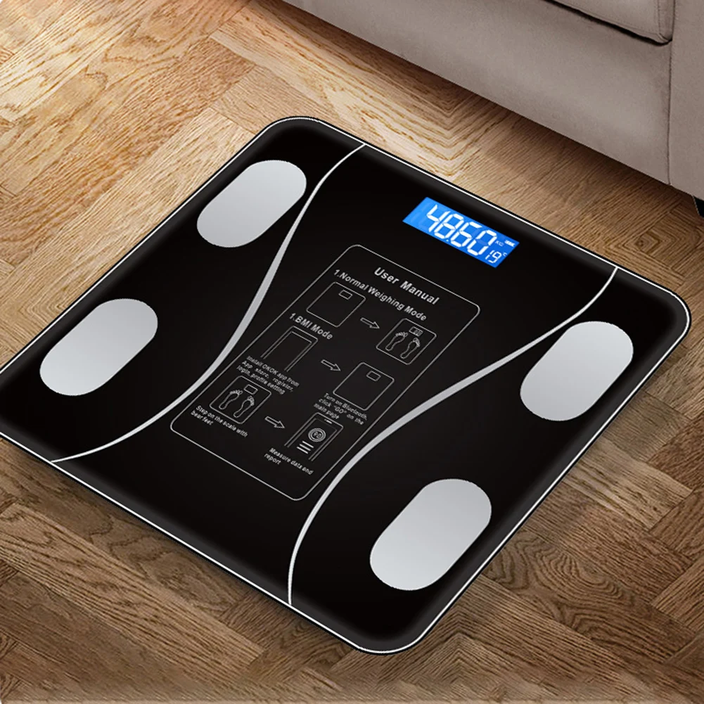 

Smart Weighing Scale Bluetooth-compatible Electronic Intelligent Weight Loss Body Fat Scale Balances