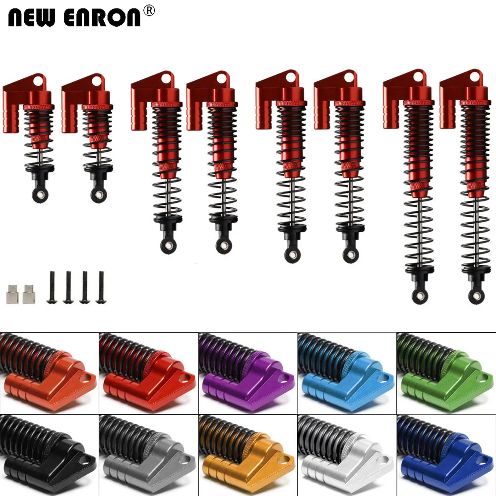 

Новинка, пружинный амортизатор ENRON 59-67/75-96/80-107/90-128 мм из сплава, 2 шт., амортизатор для RC 1/10 HSP, осевой Дрифт, монстр-краулер