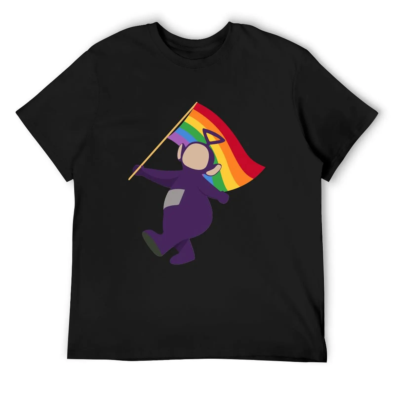 Music Kids Tinky Winky Pride Gift Футболка для фанатов фильмов с аниме-фигурками летний топ