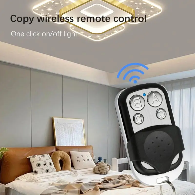 Cloning Duplicator Key Fob A Distance Remote Control 433MHZ Clone Fixed Learning Code Rolling For Gate Garage Door