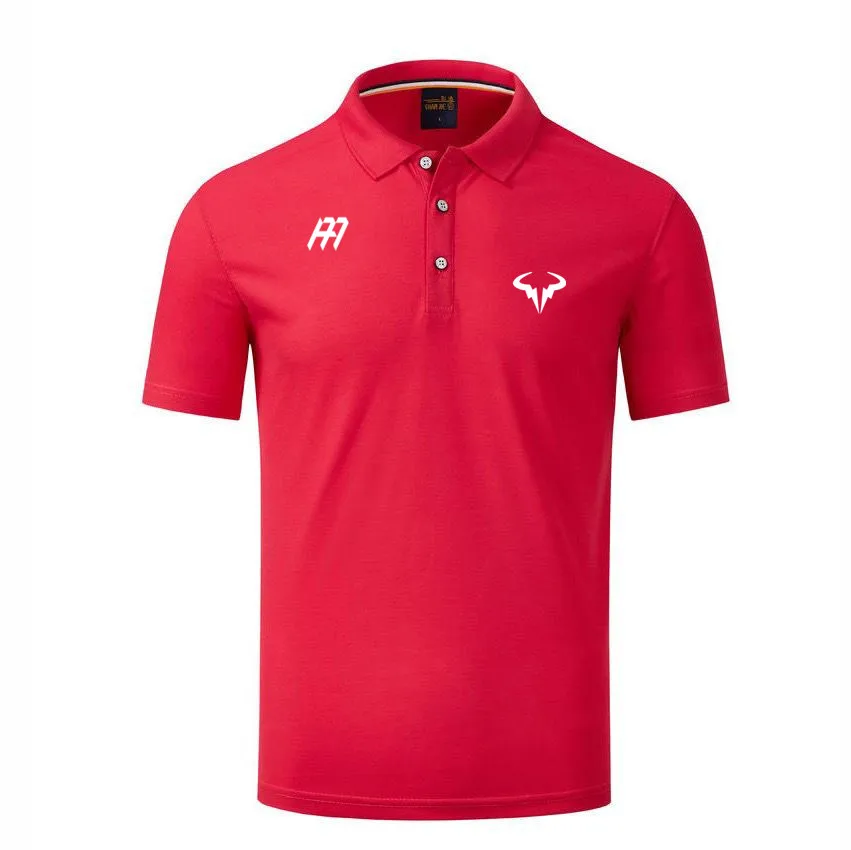 Rafael Nadal. Andy Murray Men's Brand Co-branded Polo Shirt Fashion Mesh Lapel Sports Short Sleeve Top T-Shirt 2022 |