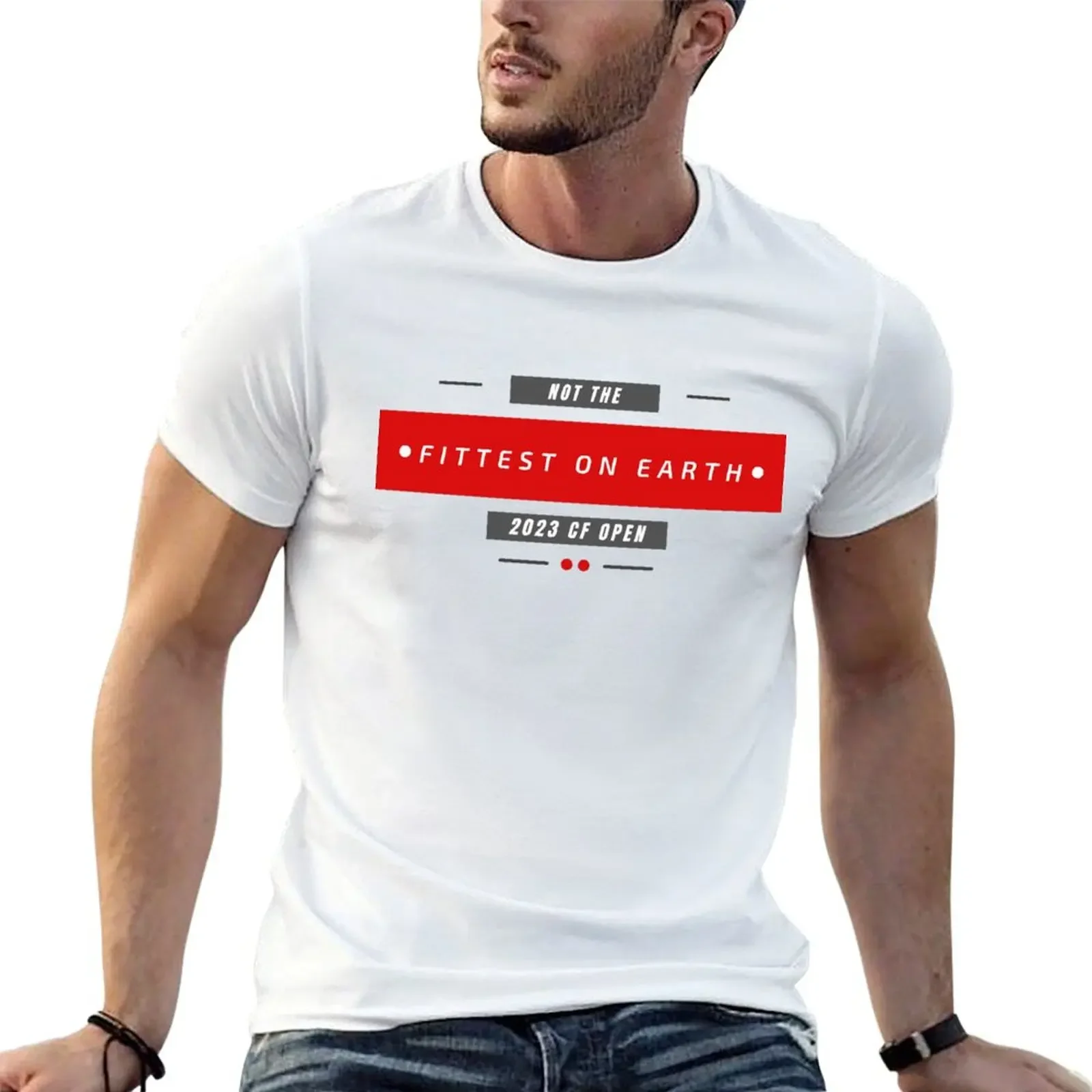 Футболка Not the fittest Crossfitter хлопковая мужская