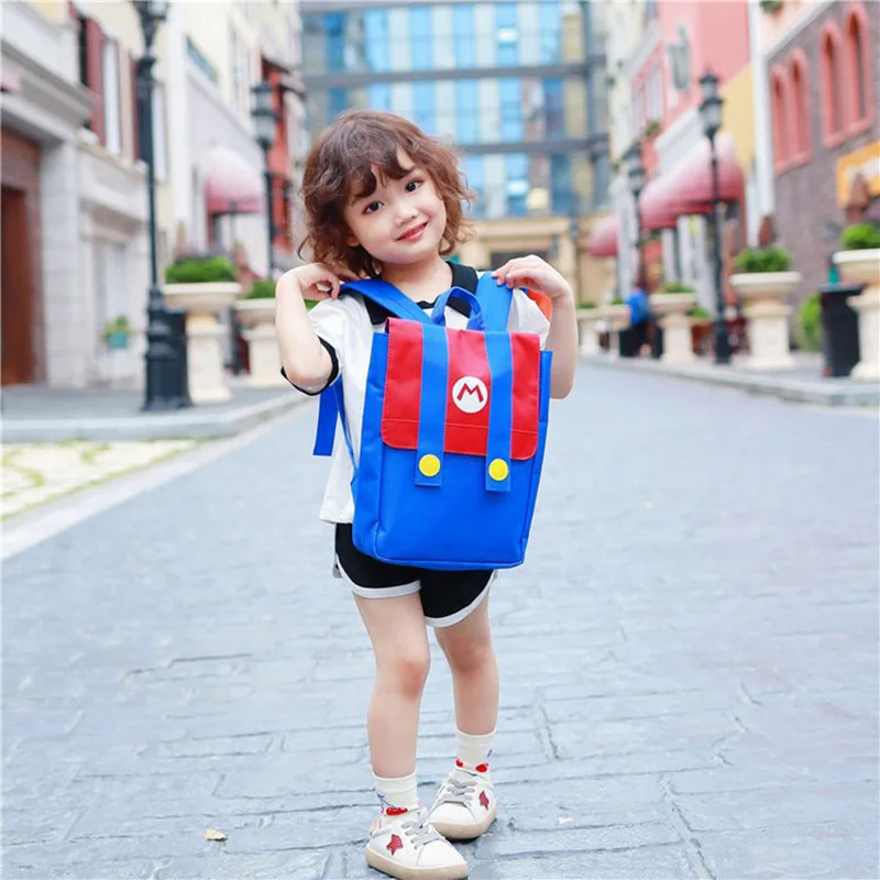 Children's Backpack 3-6Y Cute Cartoon Boys Girls Kindergarten Schoolbag Baby Travel Snacks Toy Casual Storage Bag New Kids Bags