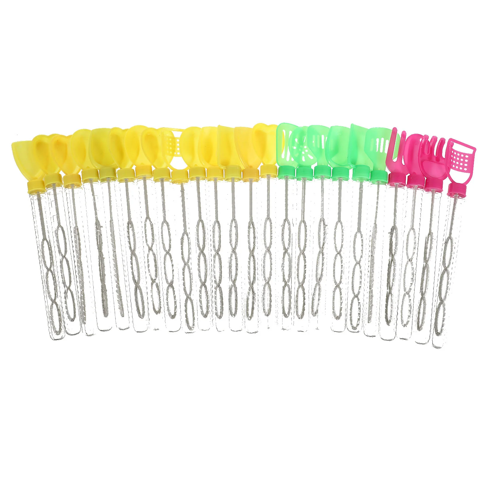 

24Pcs Outdoor Bubble Blowing Tool Plastic Bubble Makers Kids Gift (Random Style)