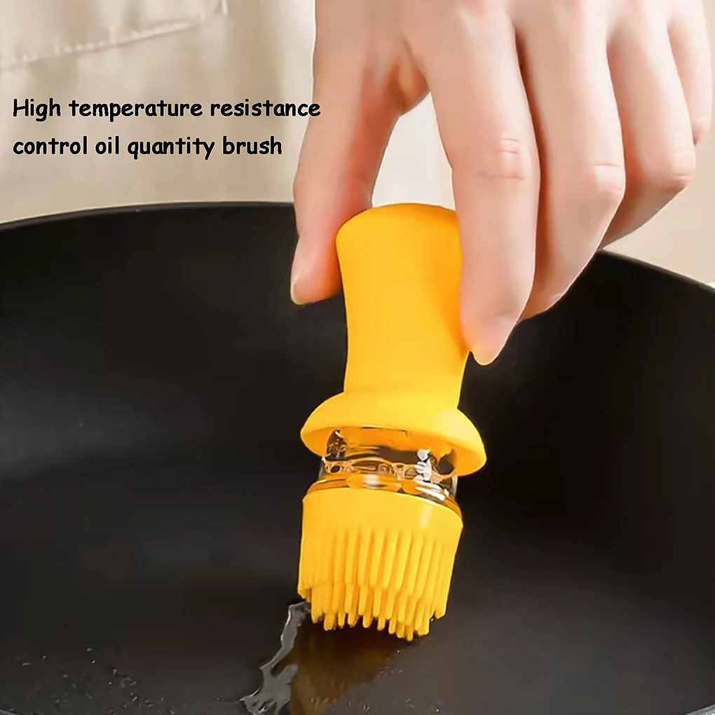 

500ml Oil Dispenser Bottle Seasoning Container Basting Brush Bar Kitchen Baking Cooking Tools Accessories Gifts