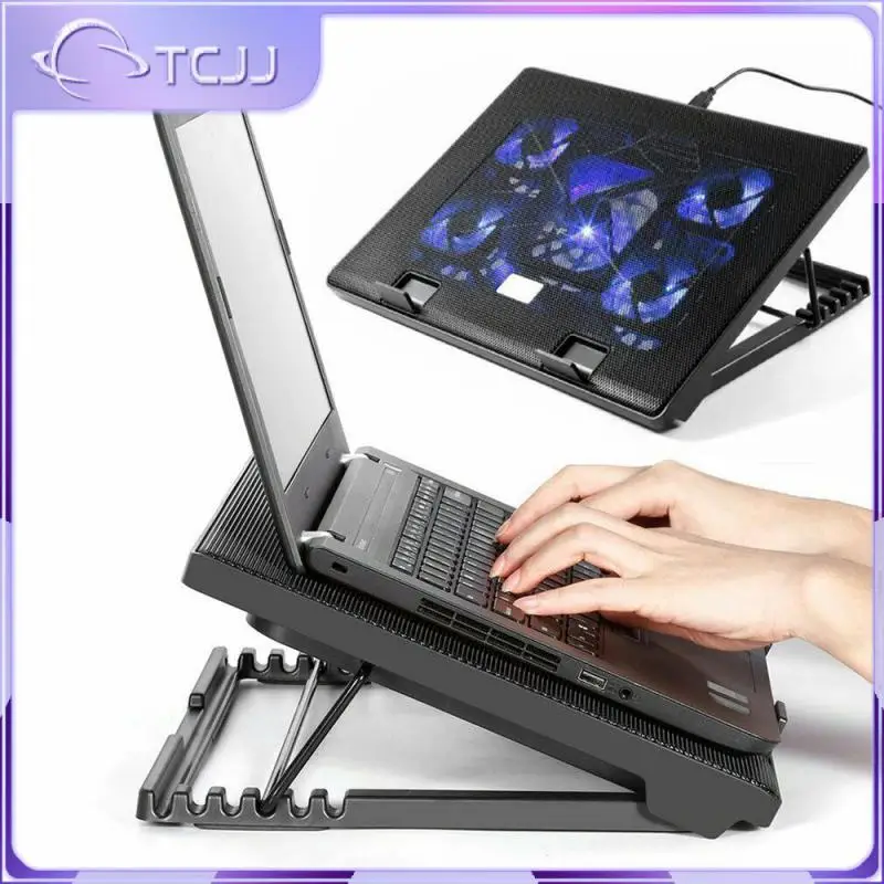 

Охлаждающий кулер для ноутбука, подставка-вентилятор для ноутбука 11-17 дюймов, USB, компьютерный коврик