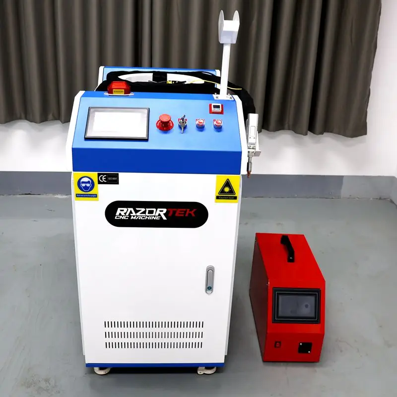 Razortek 4 в 1 волоконная лазерная резка очистка сварочная машина металл нержавеющая