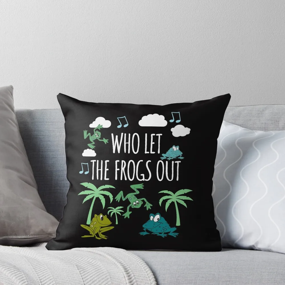 Забавная подушка для пахи которая позволяет лягушкам выходить подарок на Пасху