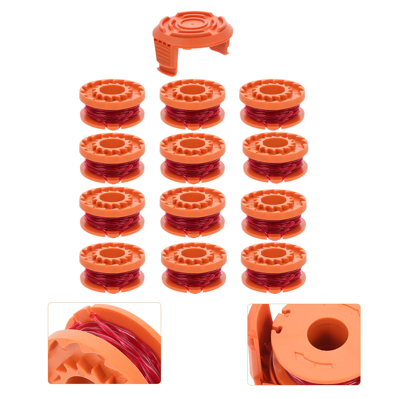 

Trimmer Line String Eatergrass Cap Mower Spool Replacementrefills Wacker Rope Mowing Strings Gardenfor Hyper Toughcapmower