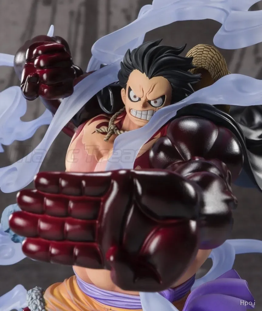 Фото 【MT】BANDAI Figuarts ZERO EXTRA BATTLE ONE PIECE Monkey D. Luffy Fourth Gear Three Captains Onigashima Аниме-фигурка №5