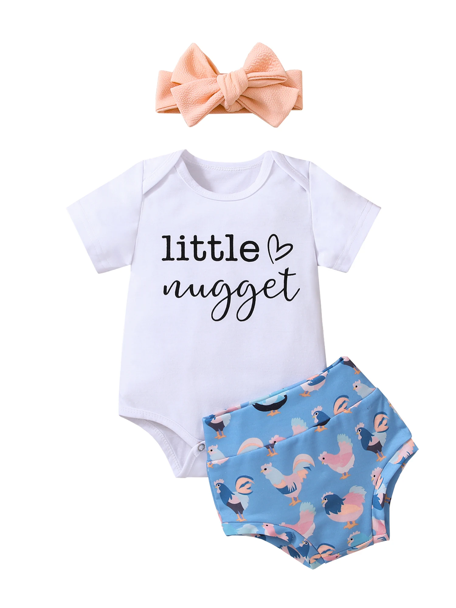 

Детский комбинезон с коротким рукавом и шортами в полоску, набор из 3 предметов, стильные летние наряды