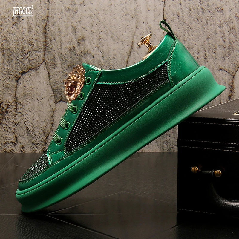 Мужская обувь на платформе Повседневная Корейская версия модных туфель для