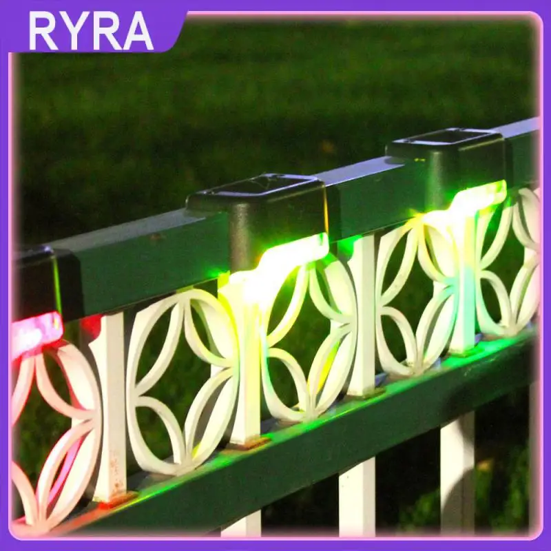 

2023 Solar Stair Lamp Balcony Fence Lights High Quality Night Light Balcony Light Wholesale Step Deck Lights Hot Step Lamp Solar