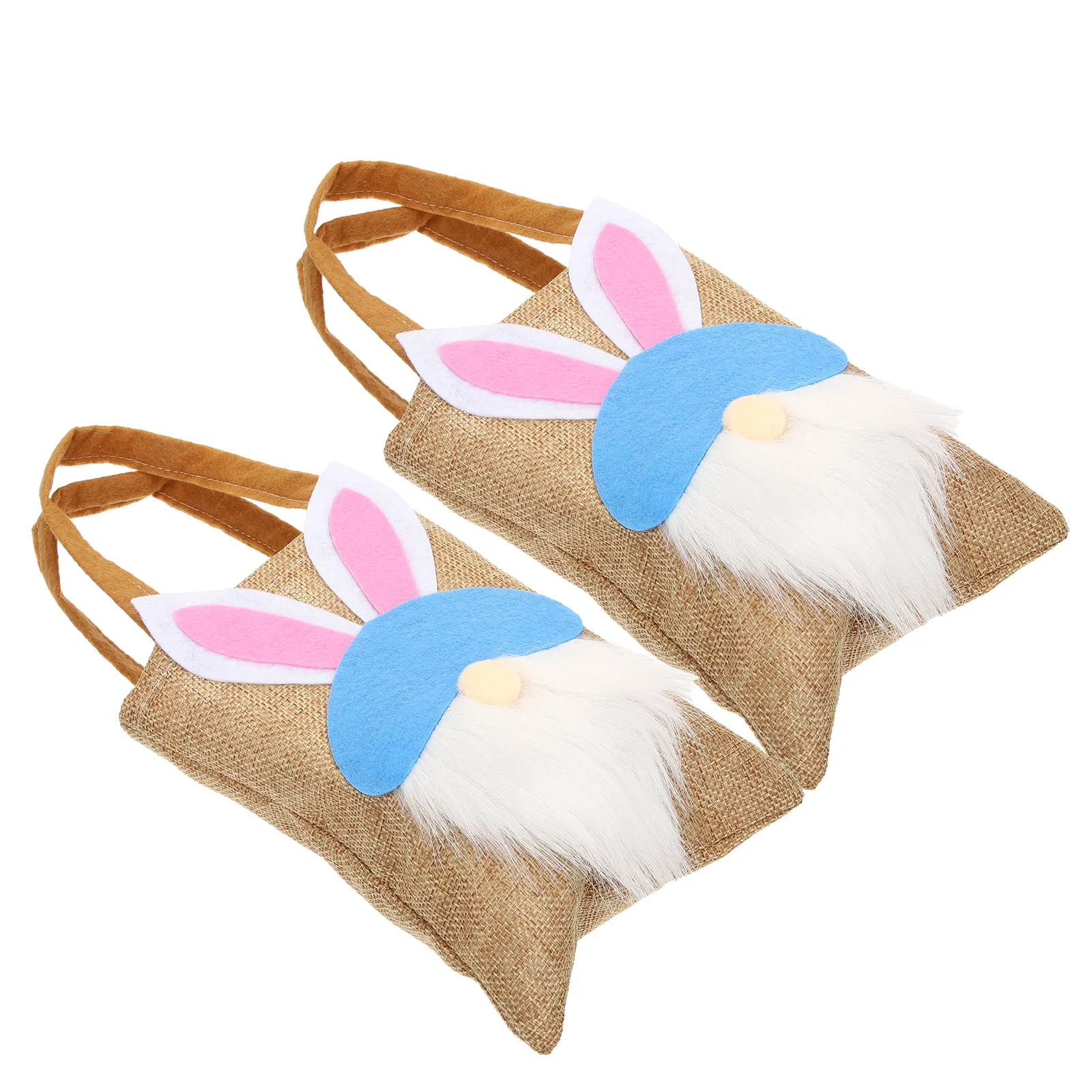 

Easter Gift Treat Tote Candy Kids Bunny Party Favor Cookie Basket Baskets Egg Wrapping Box Packing Decorative Pouches Pouch