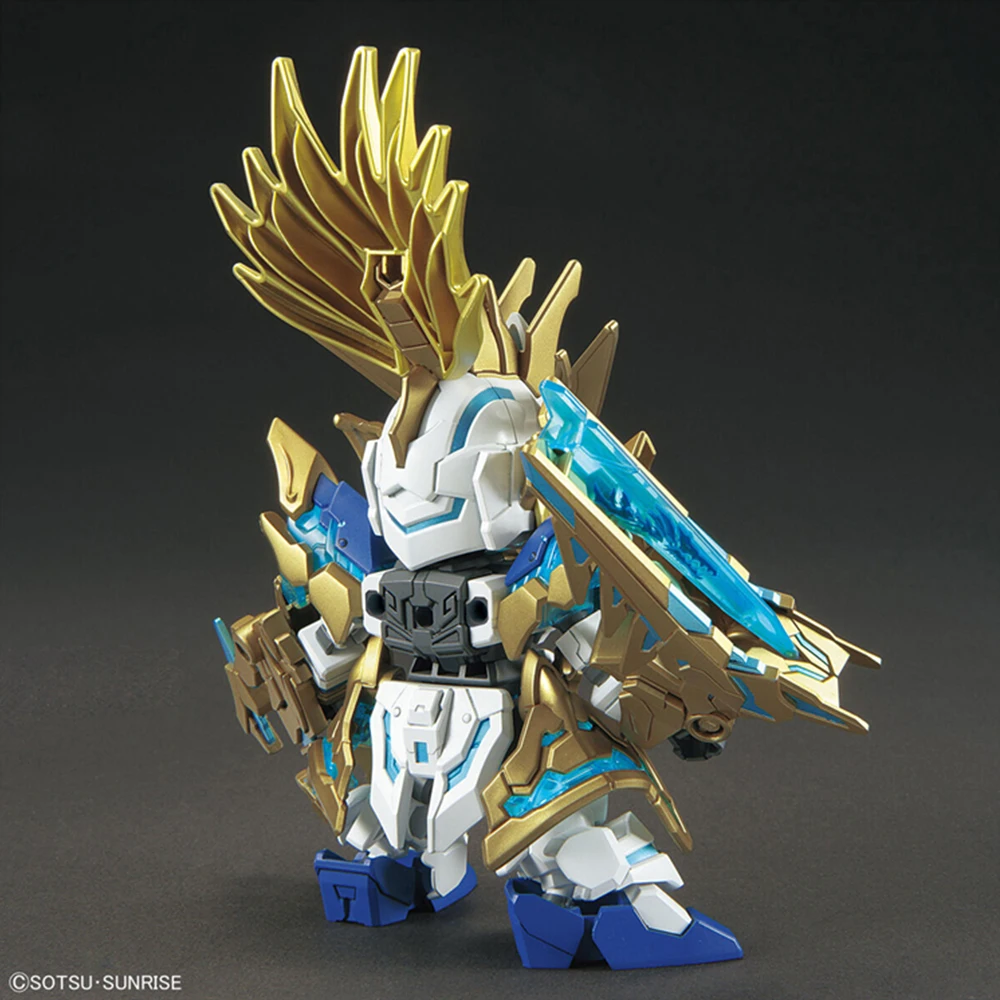 Bandai BB Warrior SD World Heroes SDW Long Zun Liu Bei единорог Gundam фигурные модели | Игрушки и хобби