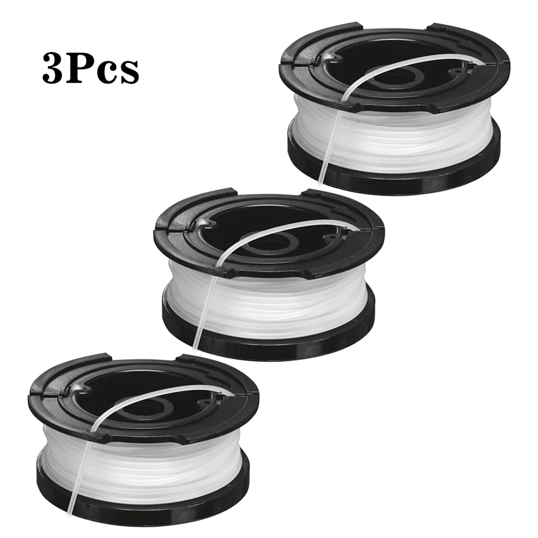 

3pcs For Black&Decker A6481 Strimmer Trimmer Spool Line ST4525 ST6600 ST7000 ST7200 ST7200-CA ST7500 ST7700 ST7701 ST7701 STC18