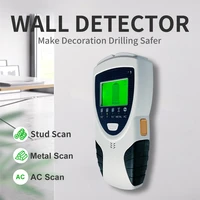 new wall scanner 4 in 1 electric wall detector finders with digital lcd display for wood ac wire metal studs detection
