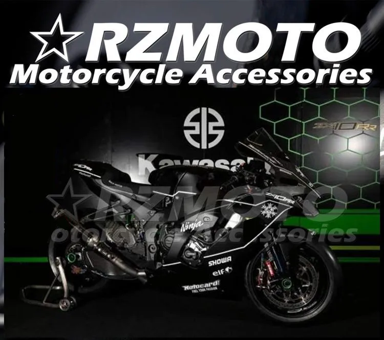 

4Gifts New ABS Motorcycle Fairings Kit Fit For Kawasaki Ninja ZX-10R ZX10R 2021 2022 Bodywork Set Custom Black Matte