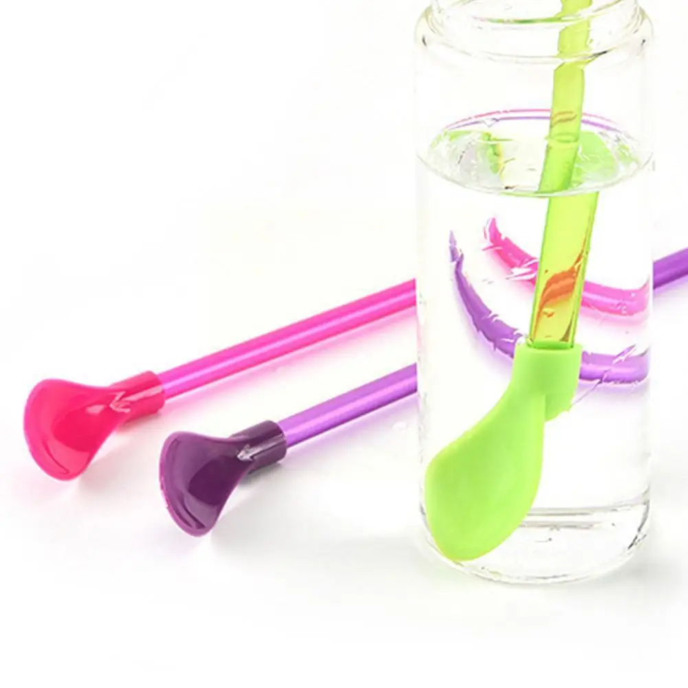 

1pcs Kitchen Utensils Pp +abs Multi-function Household Handle Tableware Spoons Ice Cream Spoon Supplies Stirring Long O6r4