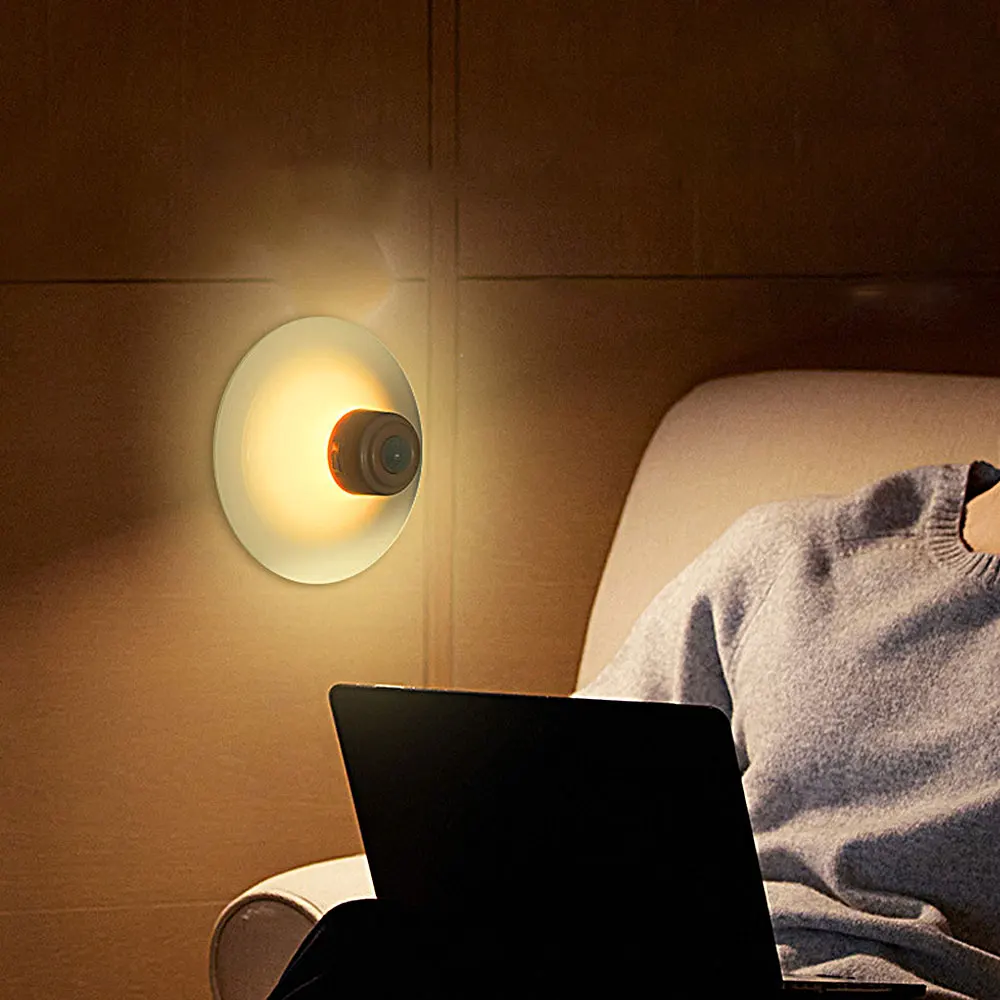 

Sensor Night Light Led With Usb Charging Lamp For Bedroom Kitchen Bathroom Cupboard Night Lamp With Body Induction Smart Light