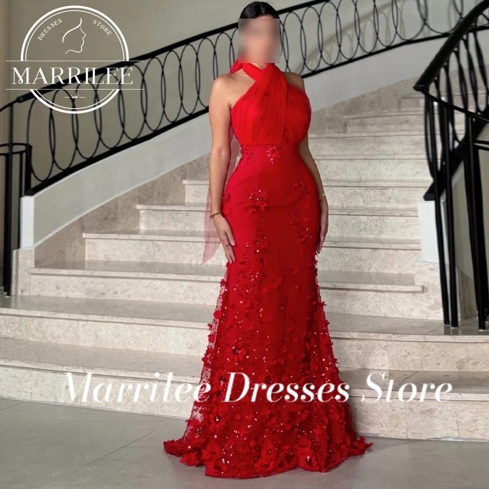 Женское платье с блестками Marrilee элегантное вечернее со шлейфом перекрестной