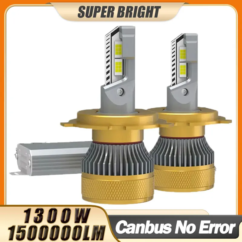 1300W H7 Светодиодные фары Лампа Canbus 1500000 LM H4 H1 H11 880 881 H13 9005 HB3 9006 9004 9007 HB4 H8 H9 9012