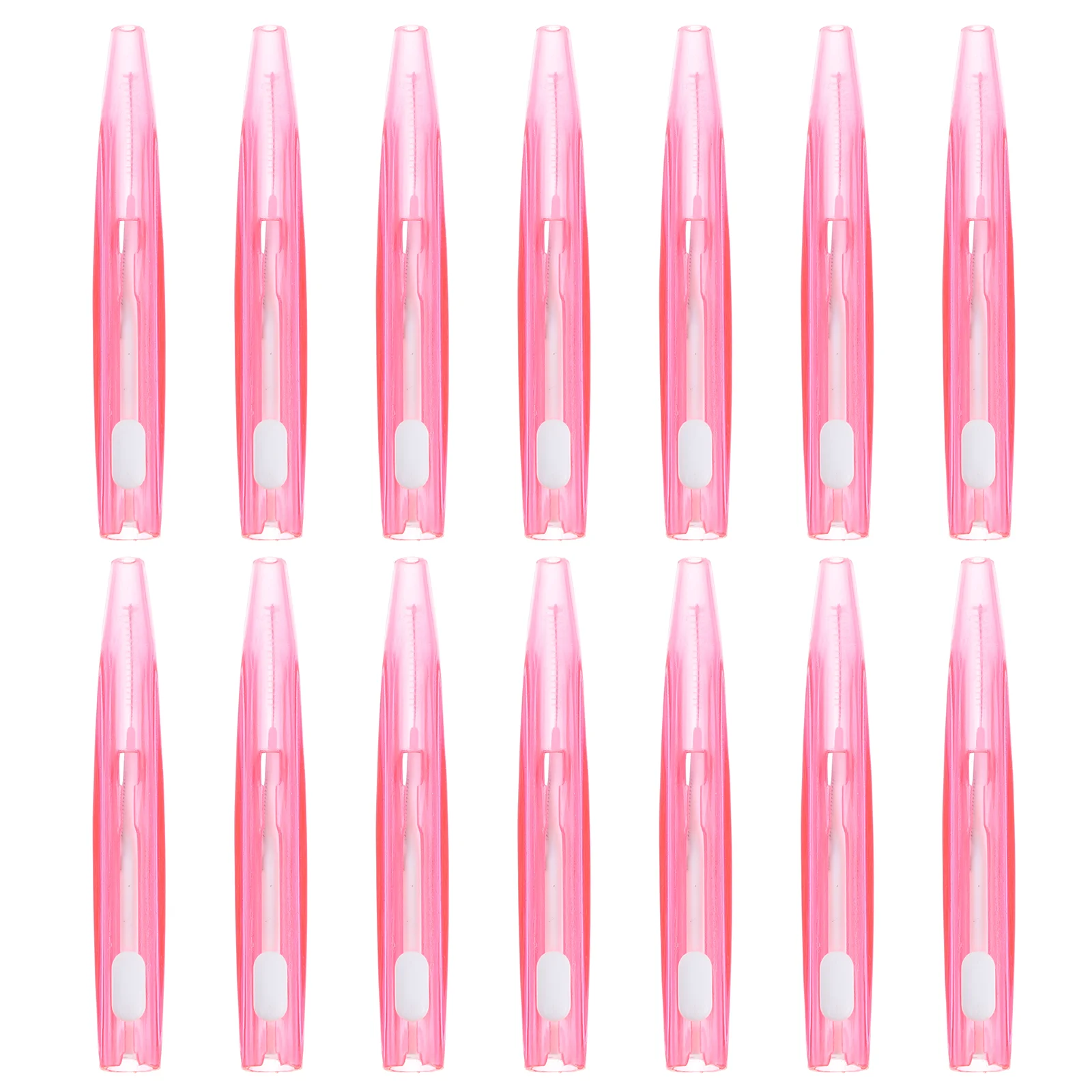 1 Box 30 Pcs Interdental Retractable Dental Care Cleaner Brush Picks (Pink 06mm)