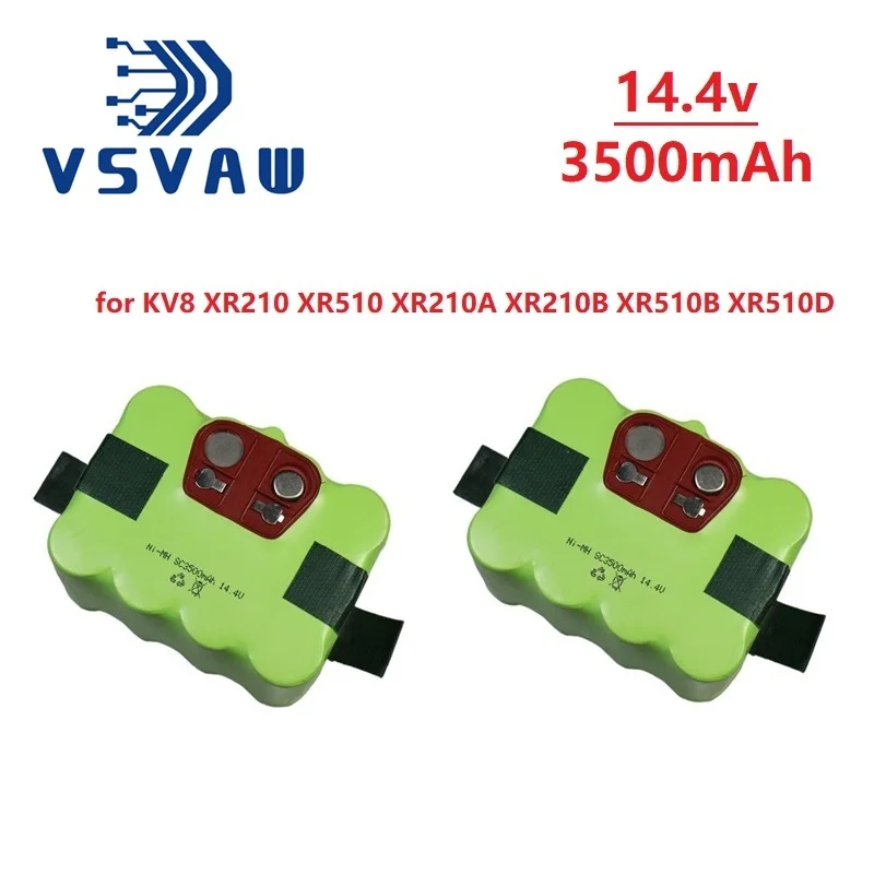 

14.4V 3500mAh SC Ni-MH rechargeable battery pack for KV8 XR210 XR510 XR210A XR210B XR510B XR510D Vacuum Cleaner Sweeping Robot