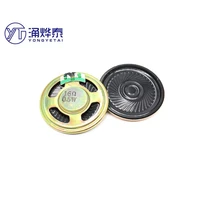 yyt 5pcs diameter 40mm 16 ohm 32 ohm 0 5w speaker iron shell magnetic ultra thin toy voice small speaker speaker