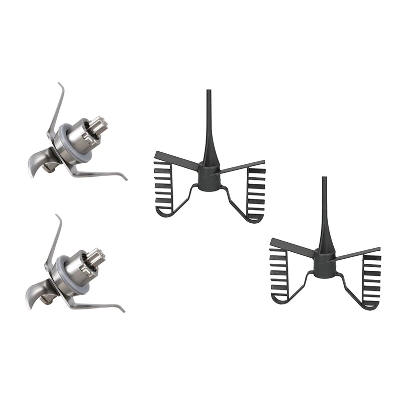 

2Pcs Butterfly Mixing Whisk Attachment Suitable For Thermomix TM21 TM 21 Vorwerk & 2Pcs Blender Knife