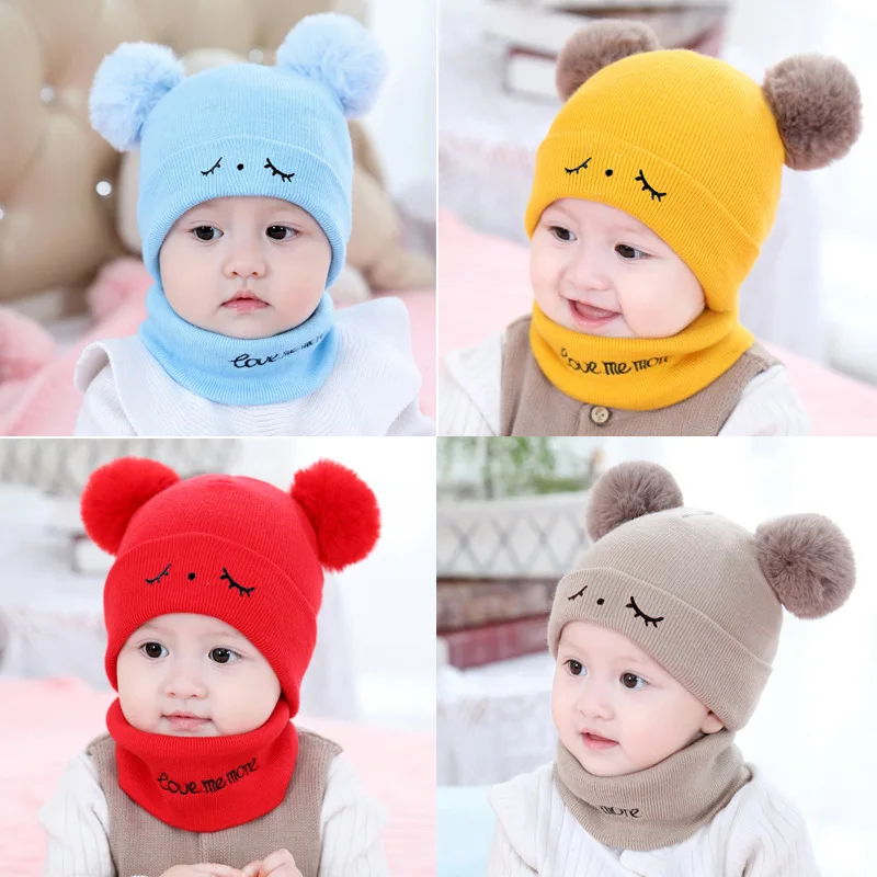 Winter Child Hat s for Kids Beanie Boy  Cap Girl Baby  ren's Boys Baby's Accessories Mother