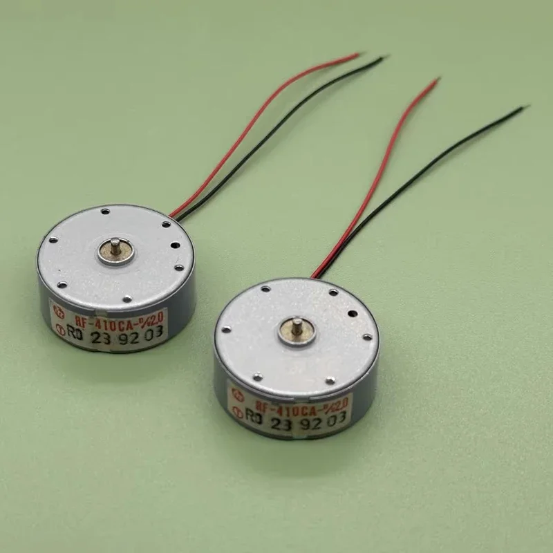 

1 шт. Mabuchi RF-410CA-12250 RF-410 мини-двигатель постоянного тока 1,5 В 2 В 3 В 5900 об/мин 26 мм тонкий двигатель шпинделя для CD DVD-плеера